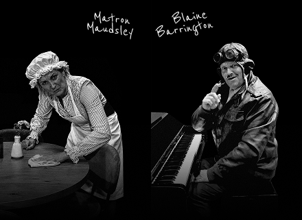 Matron Maudsley and Blaine Barrington